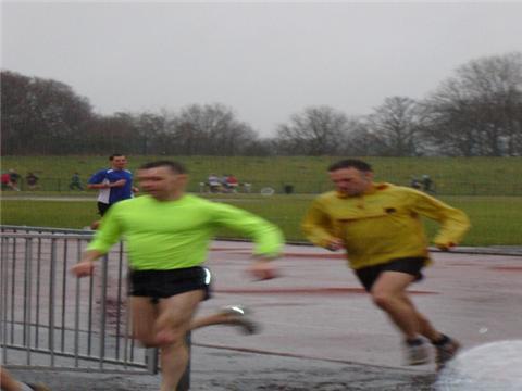 Running in the rain